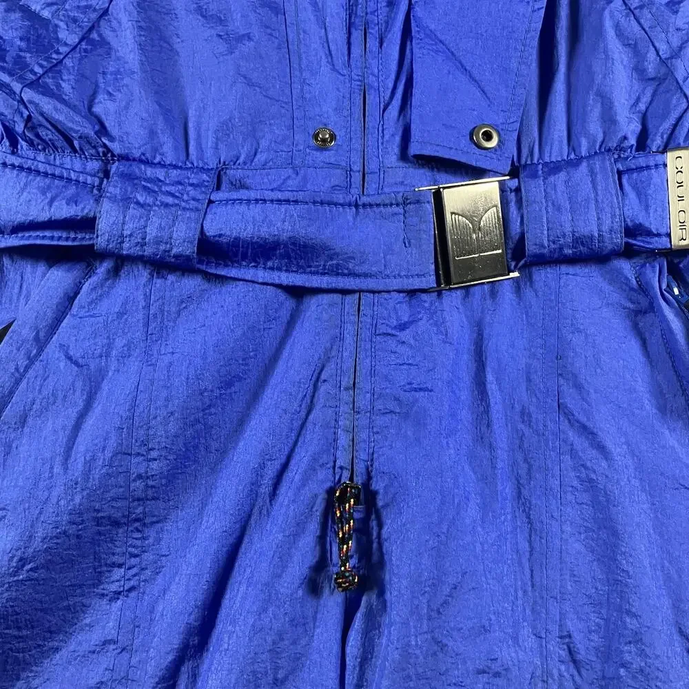 Vintage Couloir Ski Suit Mens‎ 40 One Piece Entrant 90s Snowsuit Jumpsuit Jacket